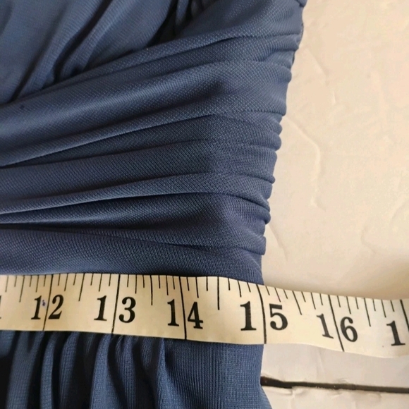 ALFRED SUNG Deep Blue Maxi Dress - Picture 12 of 12